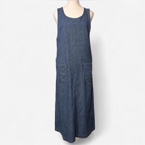 Marsh Landing Women's vintage 90’s denim dress Size PM